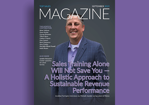 top sales magazine september issue